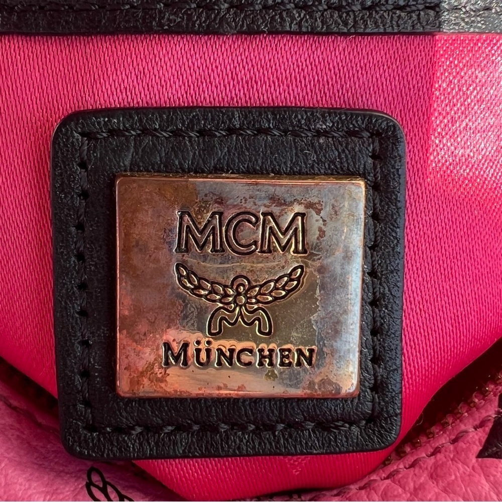 MCM Visetos Pink Crossbody Bag - Picture 11 of 14